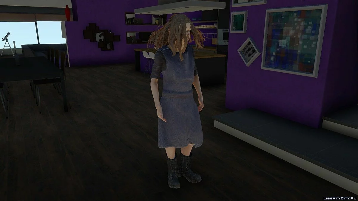 Эвелина из Resident Evil 7 / GTA San Andreas