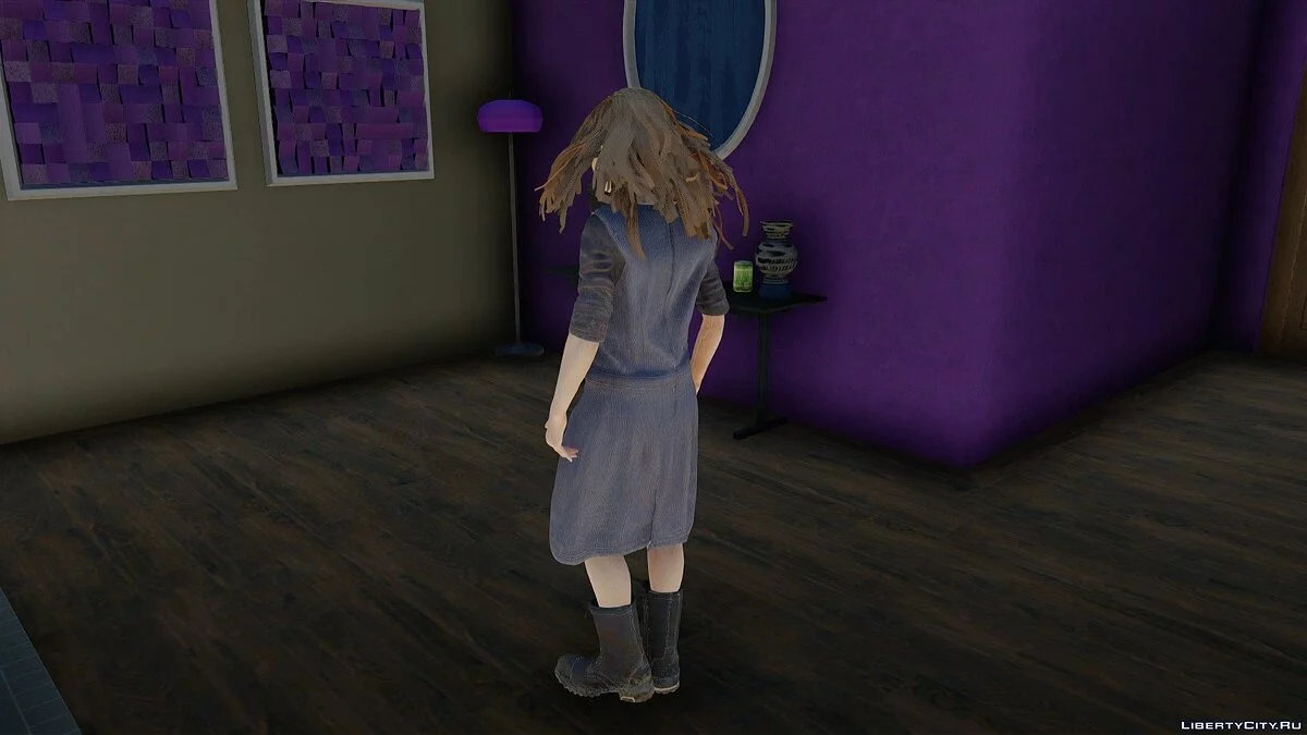 Эвелина из Resident Evil 7 / GTA San Andreas