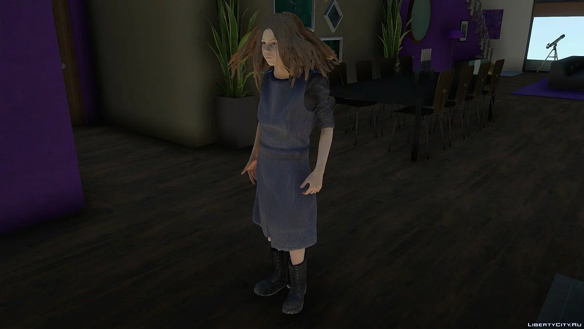 Эвелина из Resident Evil 7 / GTA San Andreas