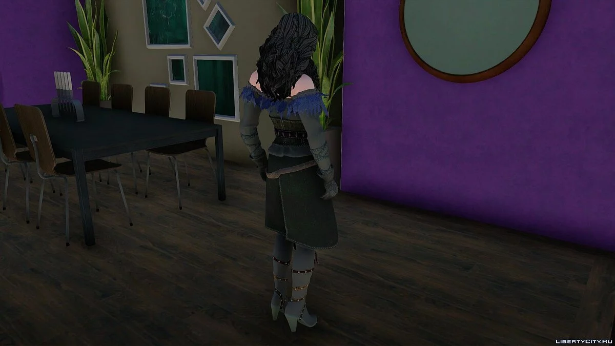 Йеннифэр из The Witcher 3 / GTA San Andreas