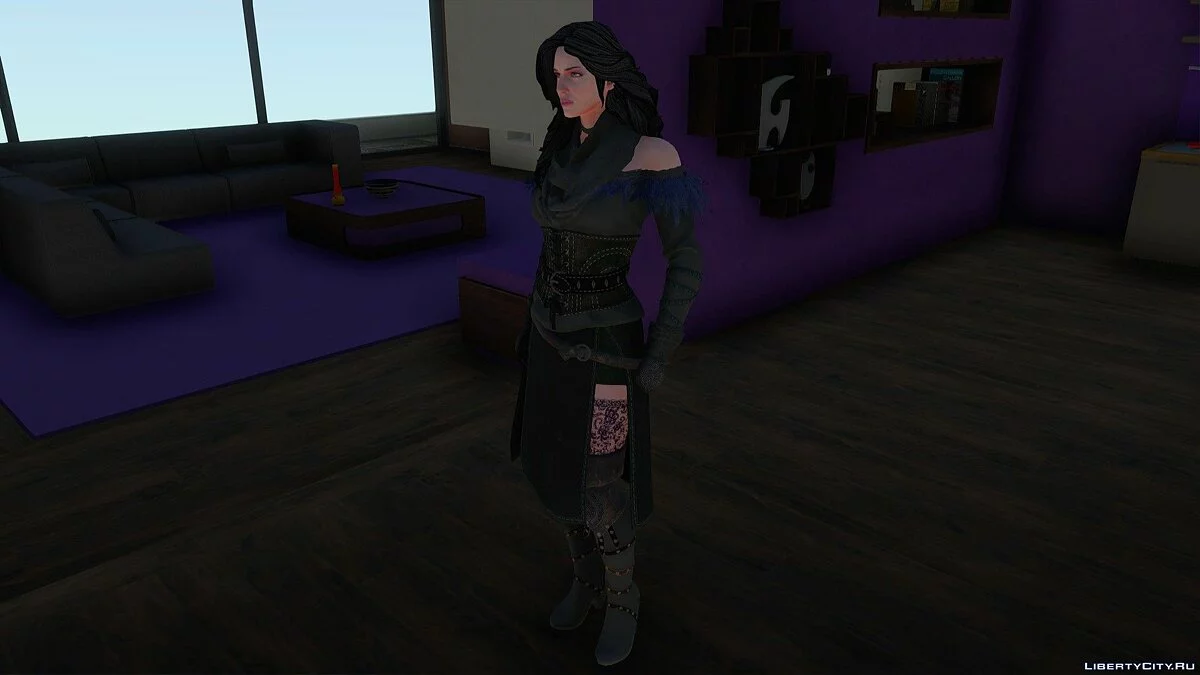 Йеннифэр из The Witcher 3 / GTA San Andreas