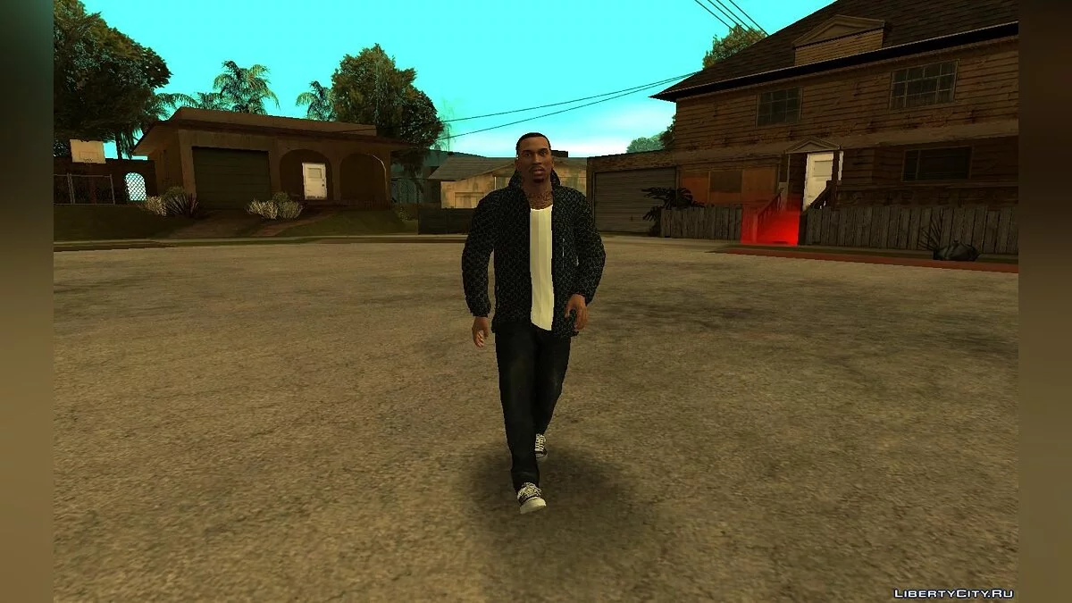Карл Джонсон в HD (улучшенный) / GTA San Andreas
