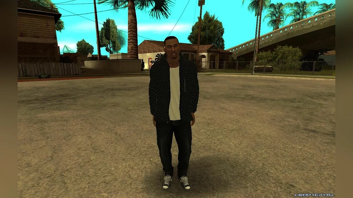 Карл Джонсон в HD (улучшенный) / GTA San Andreas