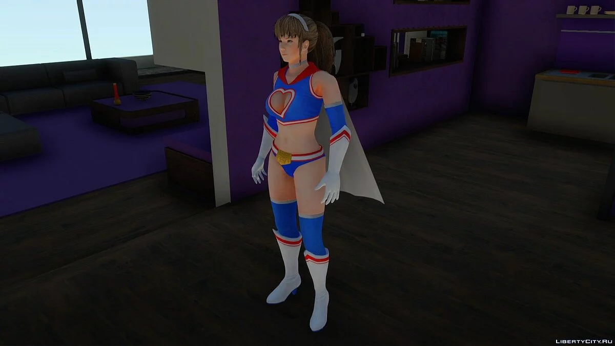Хитоми Fight Force из Dead Or Alive 5 / GTA San Andreas