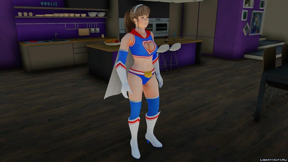 Хитоми Fight Force из Dead Or Alive 5 / GTA San Andreas