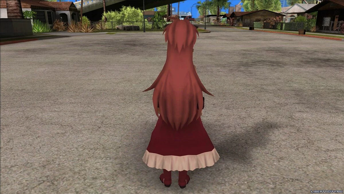 Кёко Сакура из Puella Magi Madoka Magica / GTA San Andreas