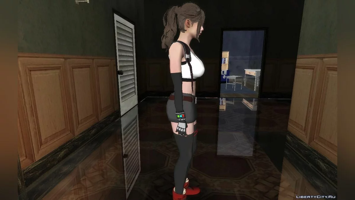 Клэр из игры Resident Evil 2 / GTA San Andreas
