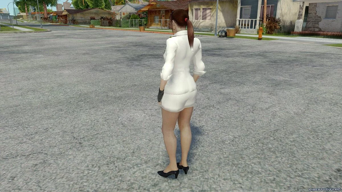 Клэр Редфилд из Resident Evil Chronicles / GTA San Andreas