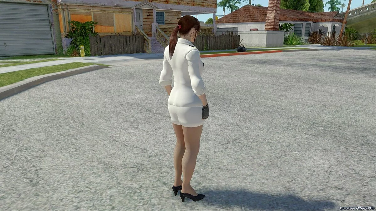Клэр Редфилд из Resident Evil Chronicles / GTA San Andreas