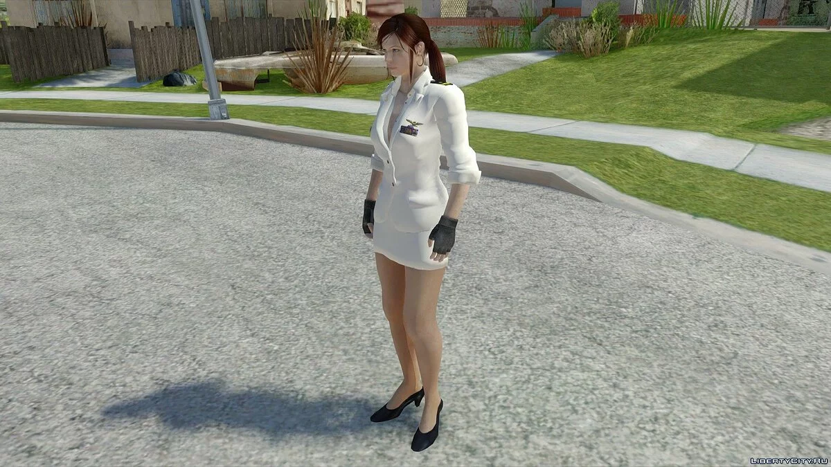 Клэр Редфилд из Resident Evil Chronicles / GTA San Andreas