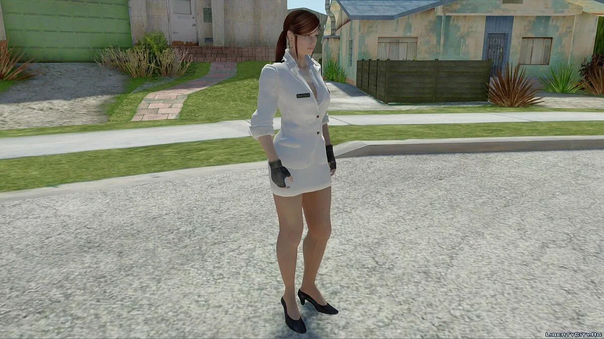 Клэр Редфилд из Resident Evil Chronicles / GTA San Andreas
