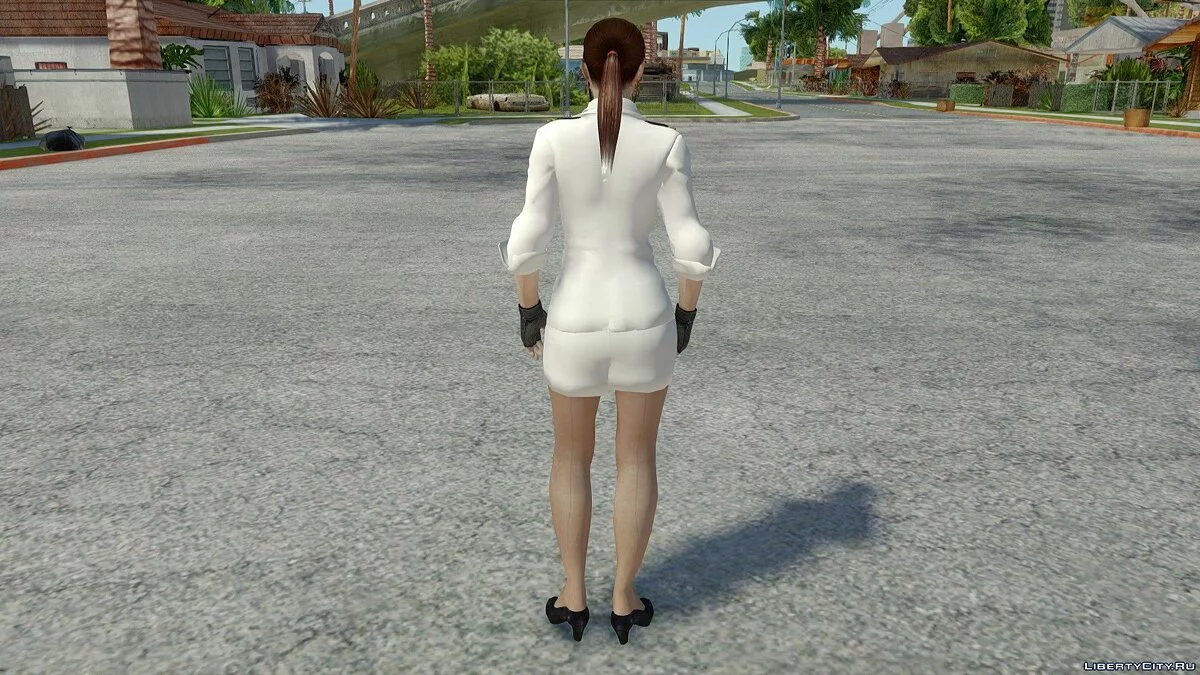 Клэр Редфилд из Resident Evil Chronicles / GTA San Andreas