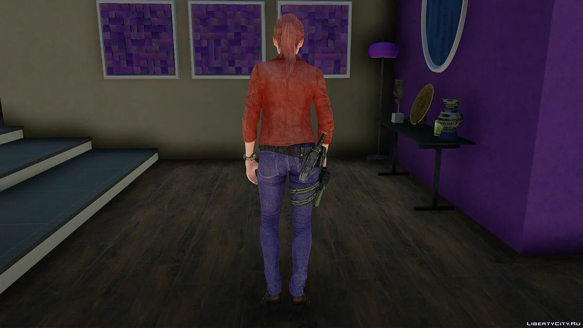 Клэр Редфилд из Resident Evil Revelations 2 / GTA San Andreas