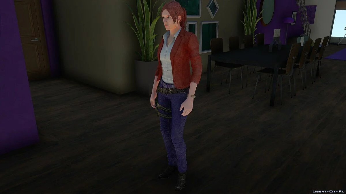 Клэр Редфилд из Resident Evil Revelations 2 / GTA San Andreas