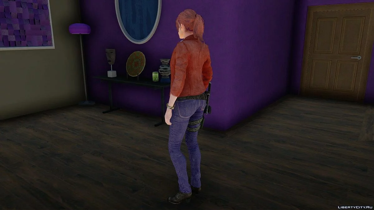 Клэр Редфилд из Resident Evil Revelations 2 / GTA San Andreas