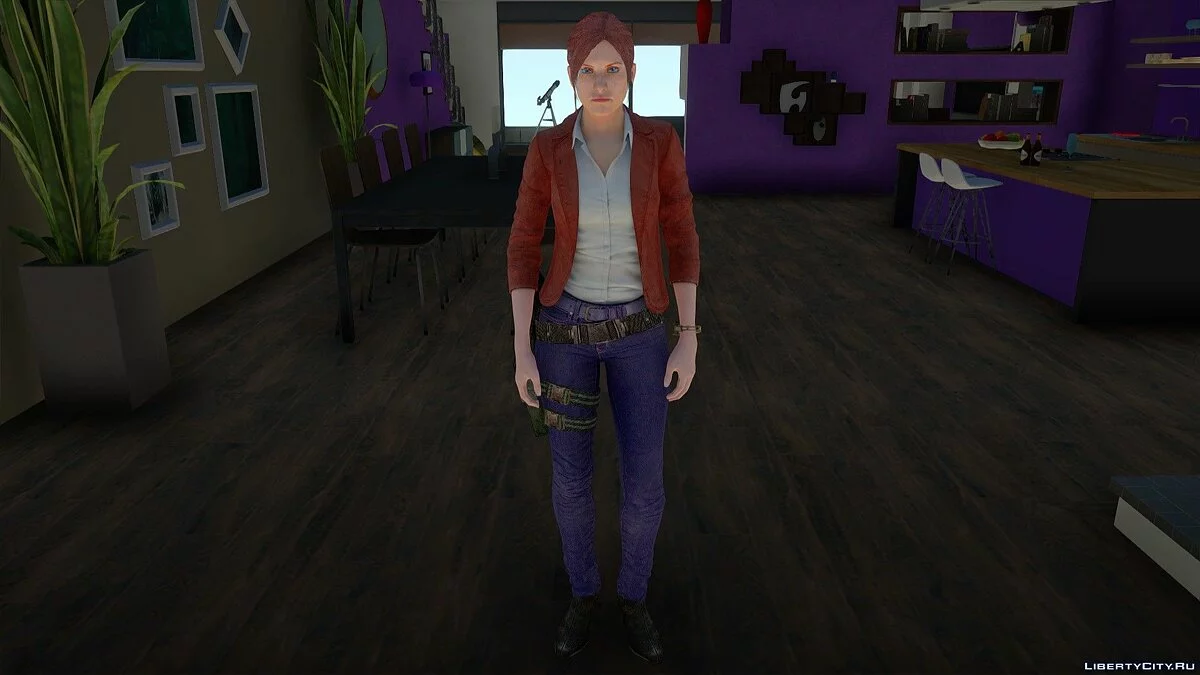 Клэр Редфилд из Resident Evil Revelations 2 / GTA San Andreas