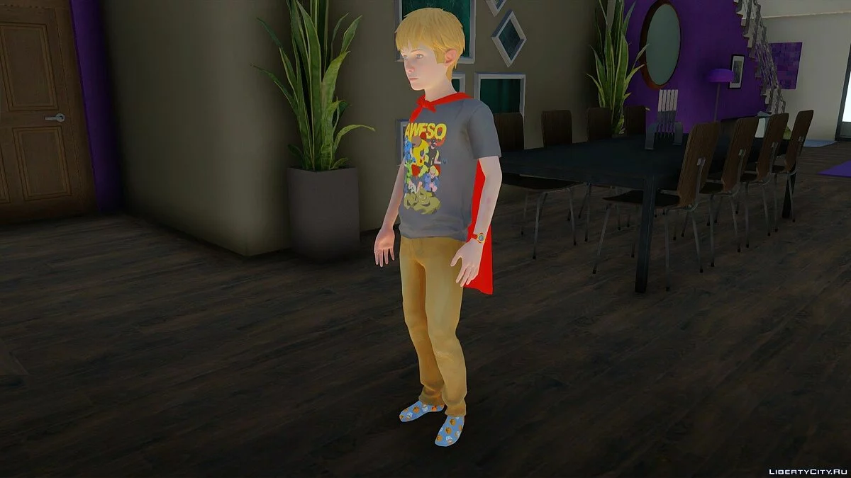 Крис из The Awesome Adventures of Captain Spirit / GTA San Andreas