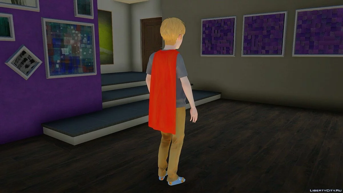 Крис из The Awesome Adventures of Captain Spirit / GTA San Andreas