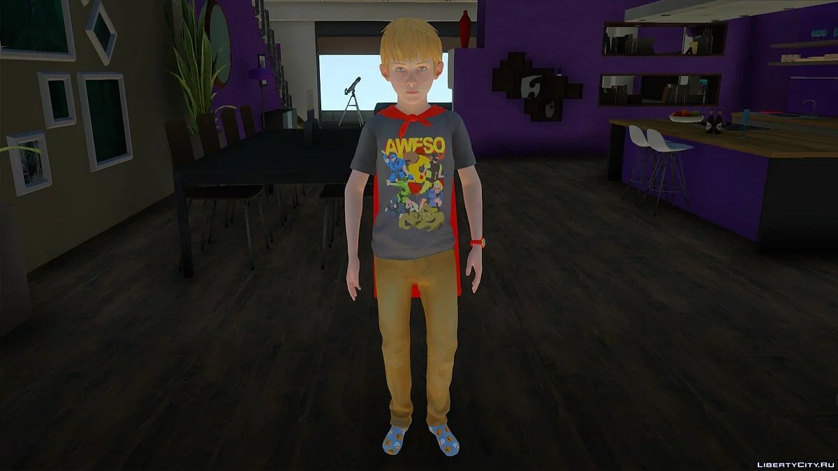 Крис из The Awesome Adventures of Captain Spirit / GTA San Andreas