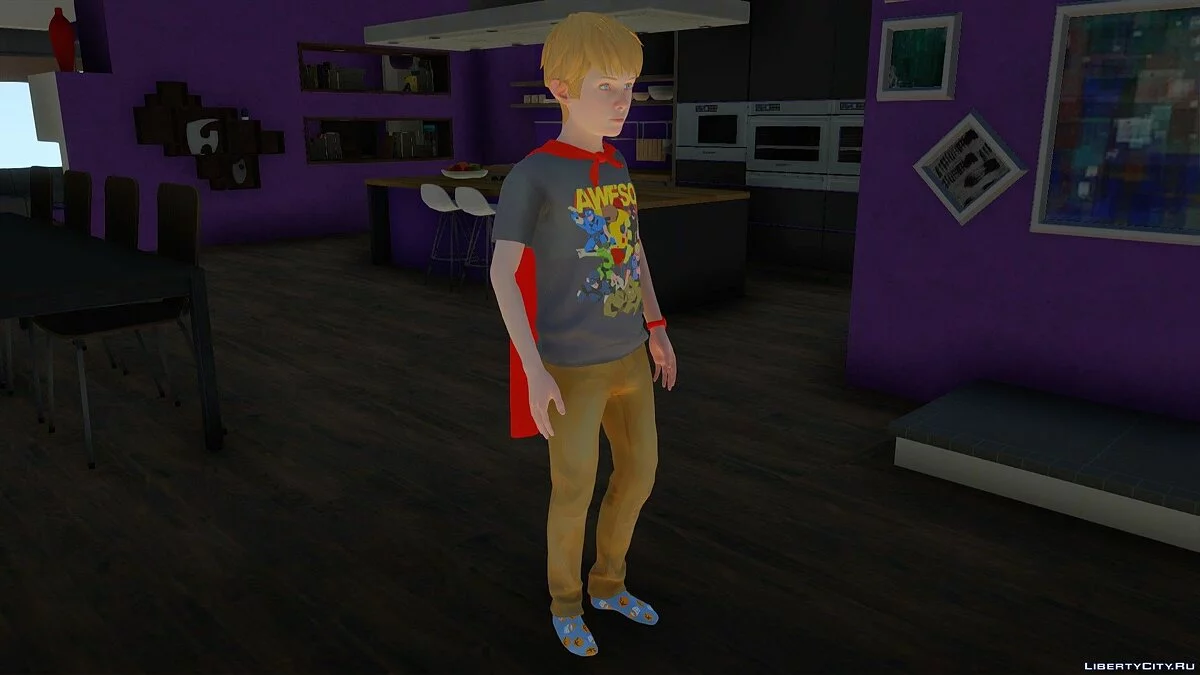 Крис из The Awesome Adventures of Captain Spirit / GTA San Andreas