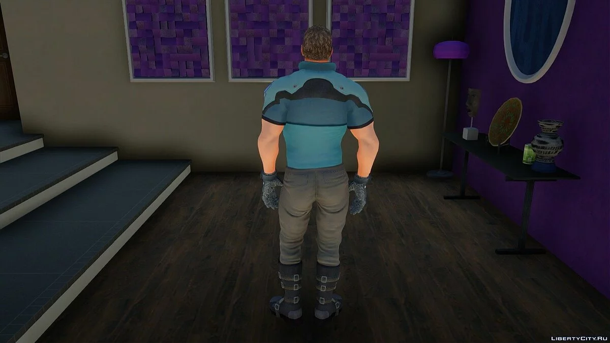 Крис Редфилд из Resident Evil Vendetta / GTA San Andreas