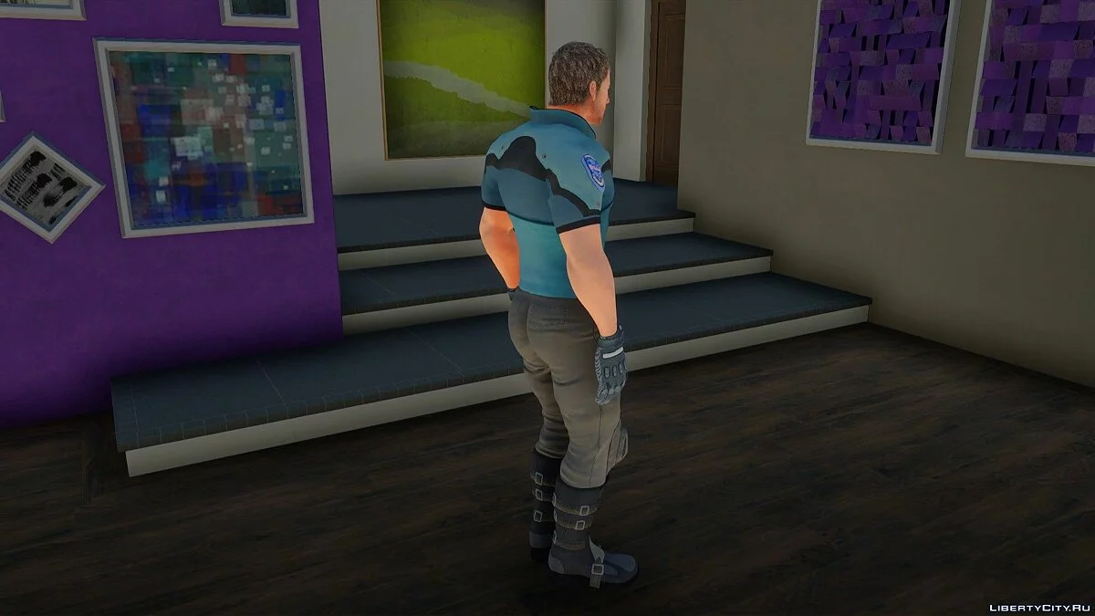 Крис Редфилд из Resident Evil Vendetta / GTA San Andreas