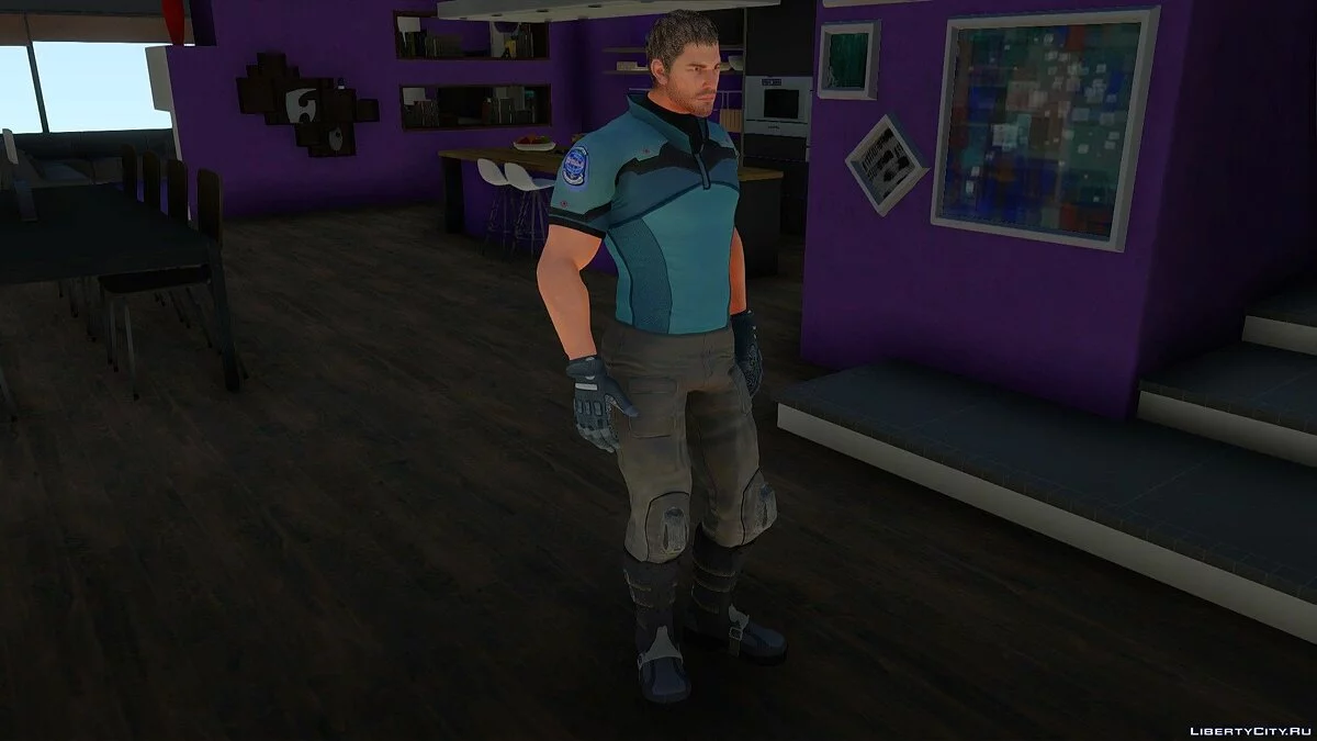 Крис Редфилд из Resident Evil Vendetta / GTA San Andreas