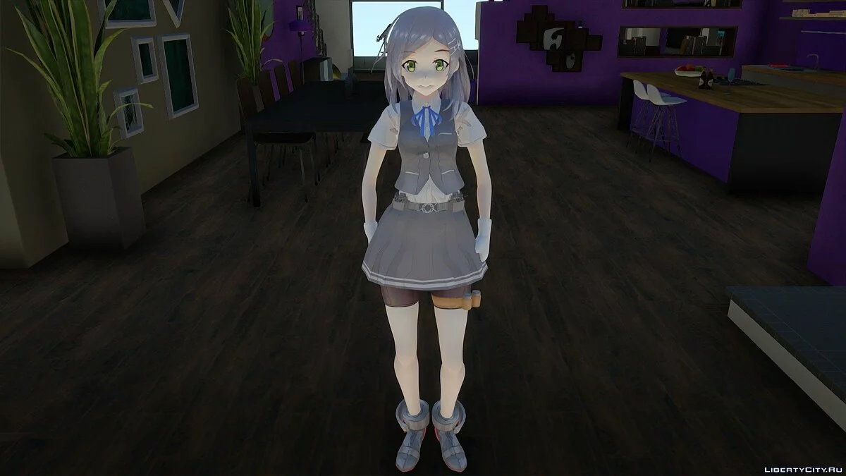 Куросио из Kantai Collection / GTA San Andreas