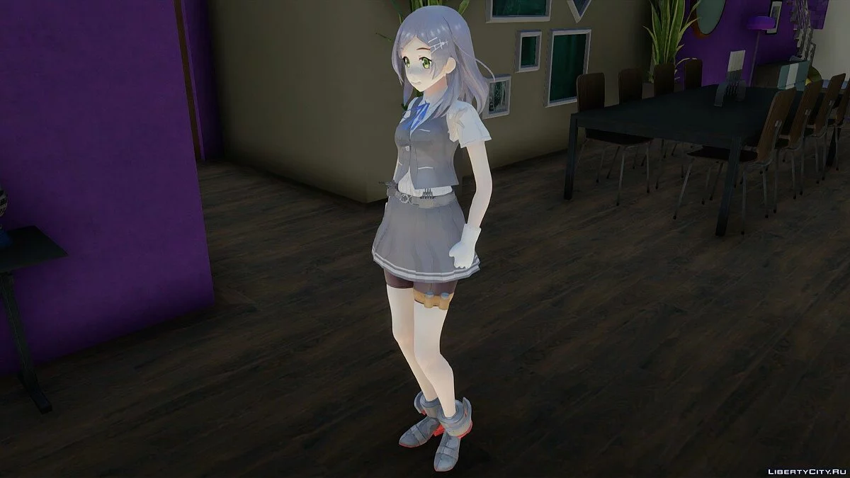 Куросио из Kantai Collection / GTA San Andreas