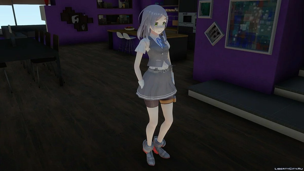 Куросио из Kantai Collection / GTA San Andreas