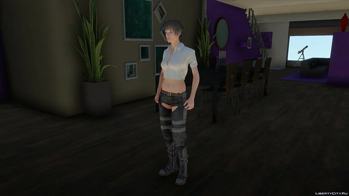 Леди из Devil May Cry / GTA San Andreas
