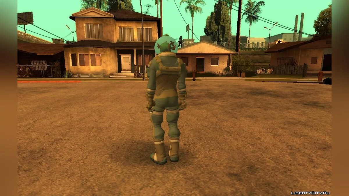 Левиафан из игры Фортнайт / GTA San Andreas