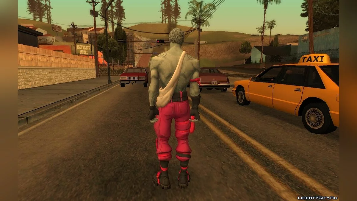 Любовный Рейнджер из игры Фортнайт / GTA San Andreas