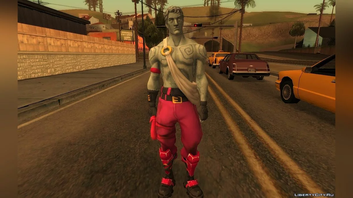 Любовный Рейнджер из игры Фортнайт / GTA San Andreas