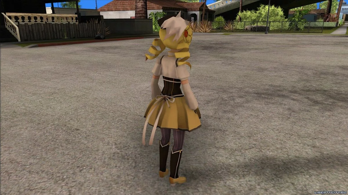 Мами Томоэ из Puella Magi Madoka Magica / GTA San Andreas