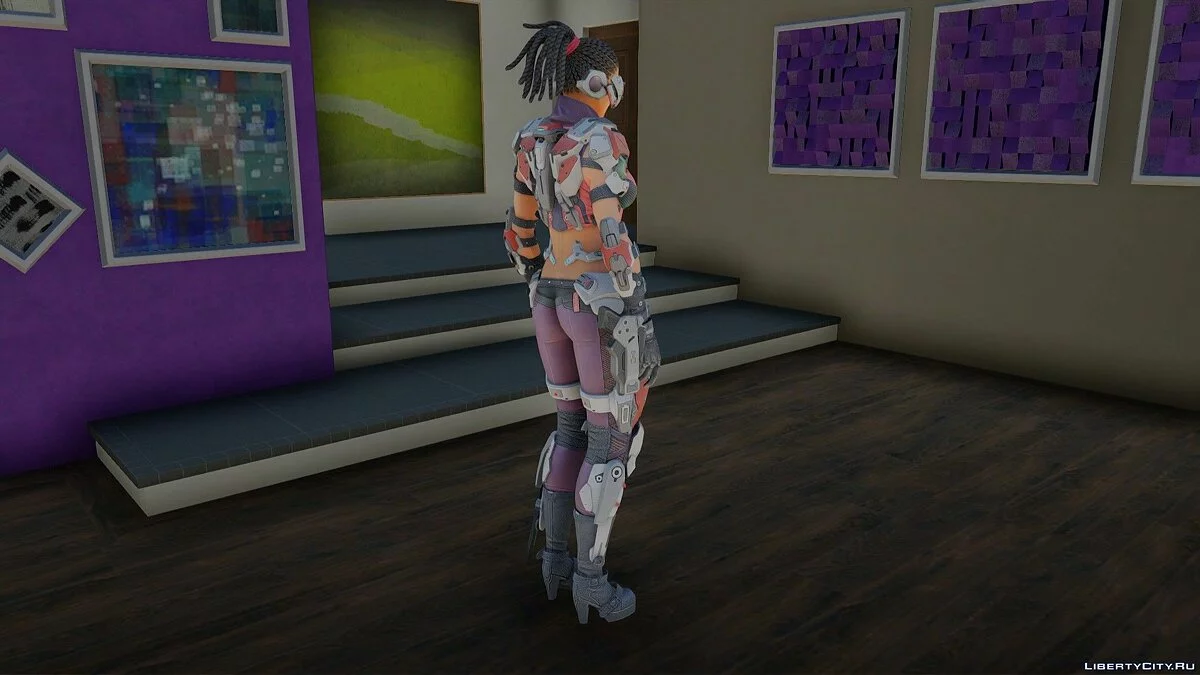 Maven из Ghost in The Shell / GTA San Andreas