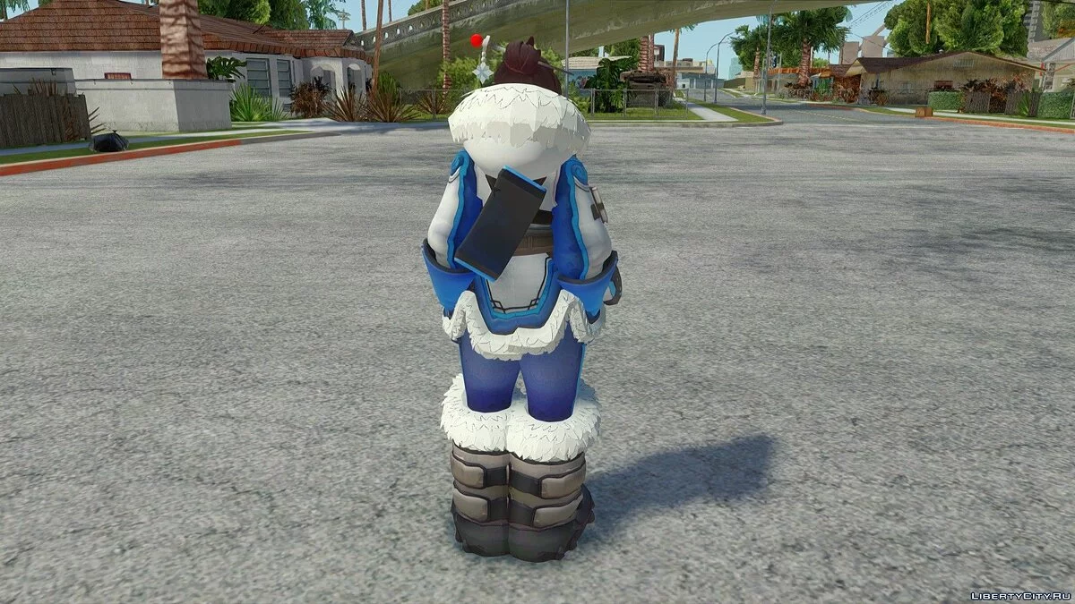 Мэй из Overwatch / GTA San Andreas