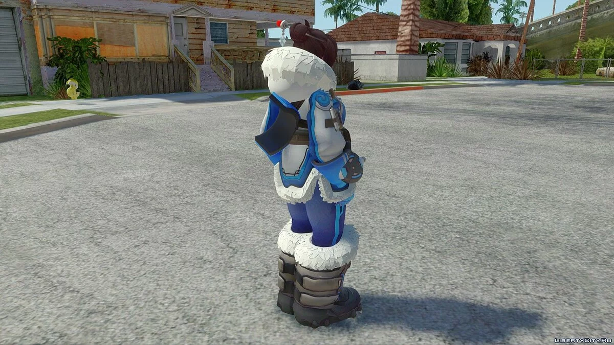 Мэй из Overwatch / GTA San Andreas