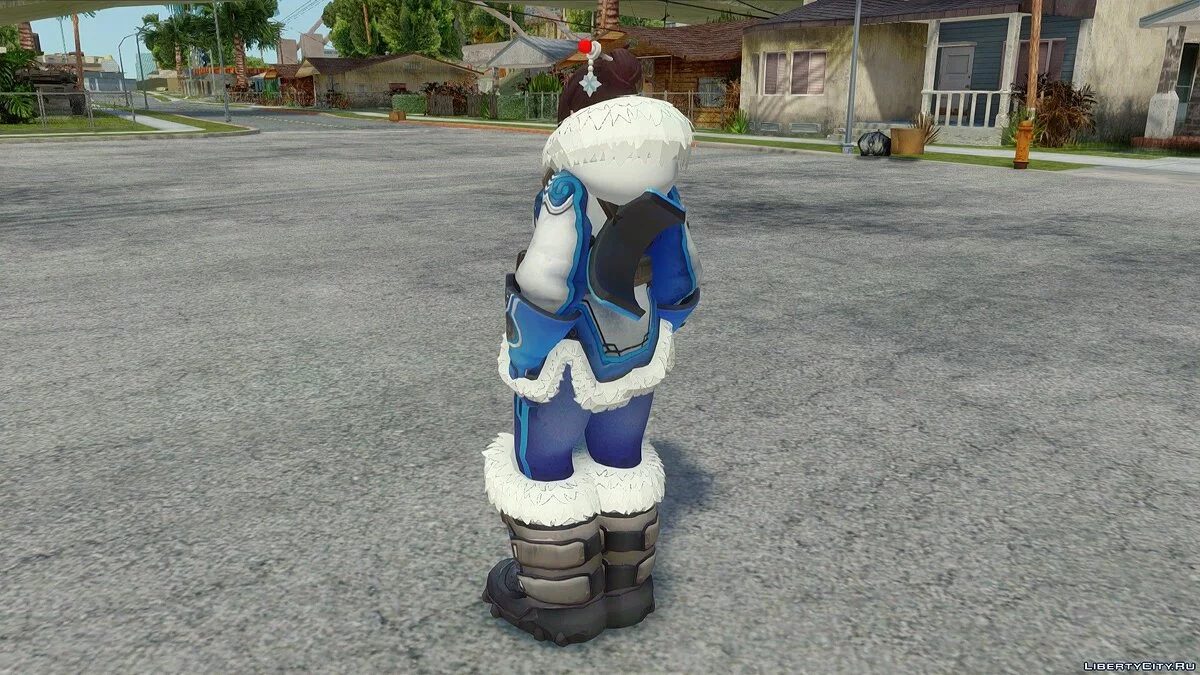 Мэй из Overwatch / GTA San Andreas