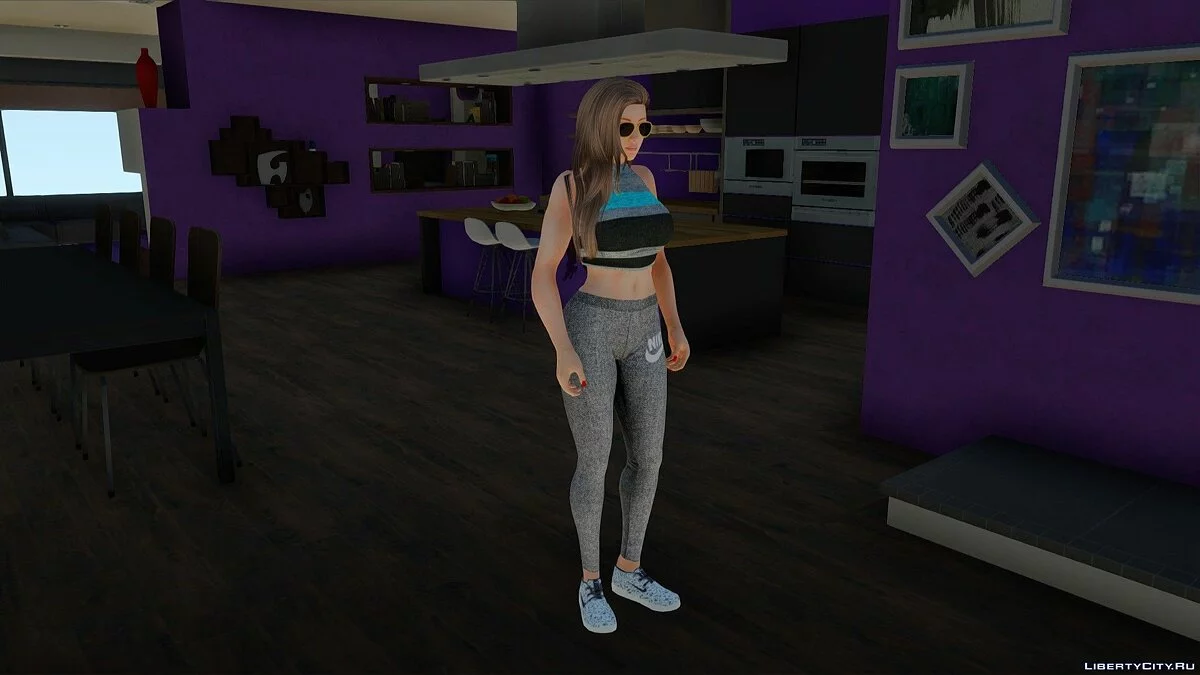 Мэй Ширануи в повседневной одежде  / GTA San Andreas