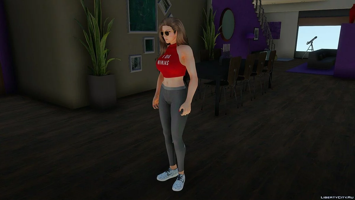 Мэй Ширануи в повседневной одежде  / GTA San Andreas