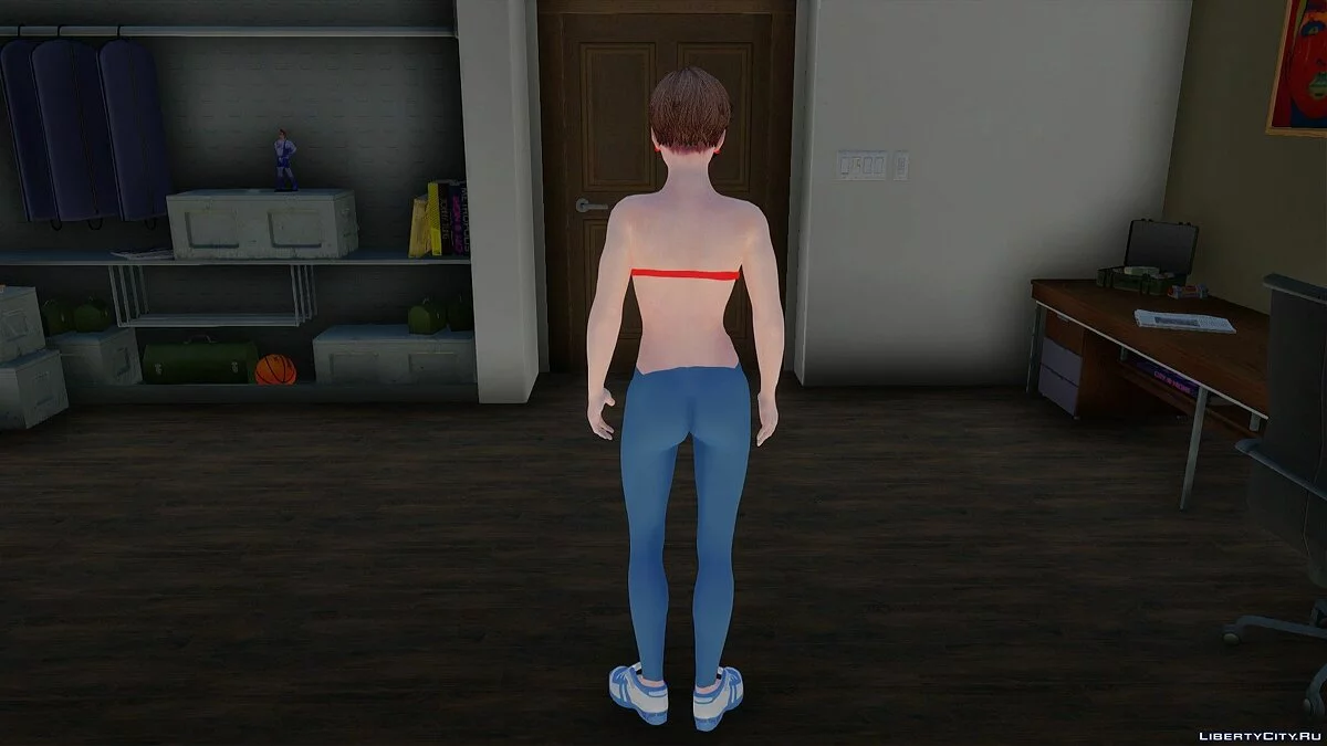 Мойра Бёртон в спортивной одежде / GTA San Andreas