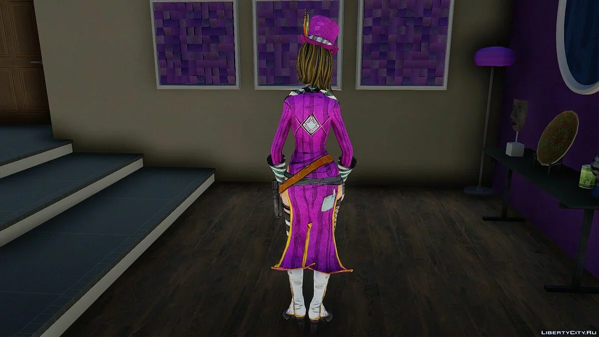Мокси из Borderlands 2 / GTA San Andreas