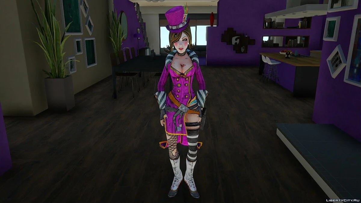 Мокси из Borderlands 2 / GTA San Andreas