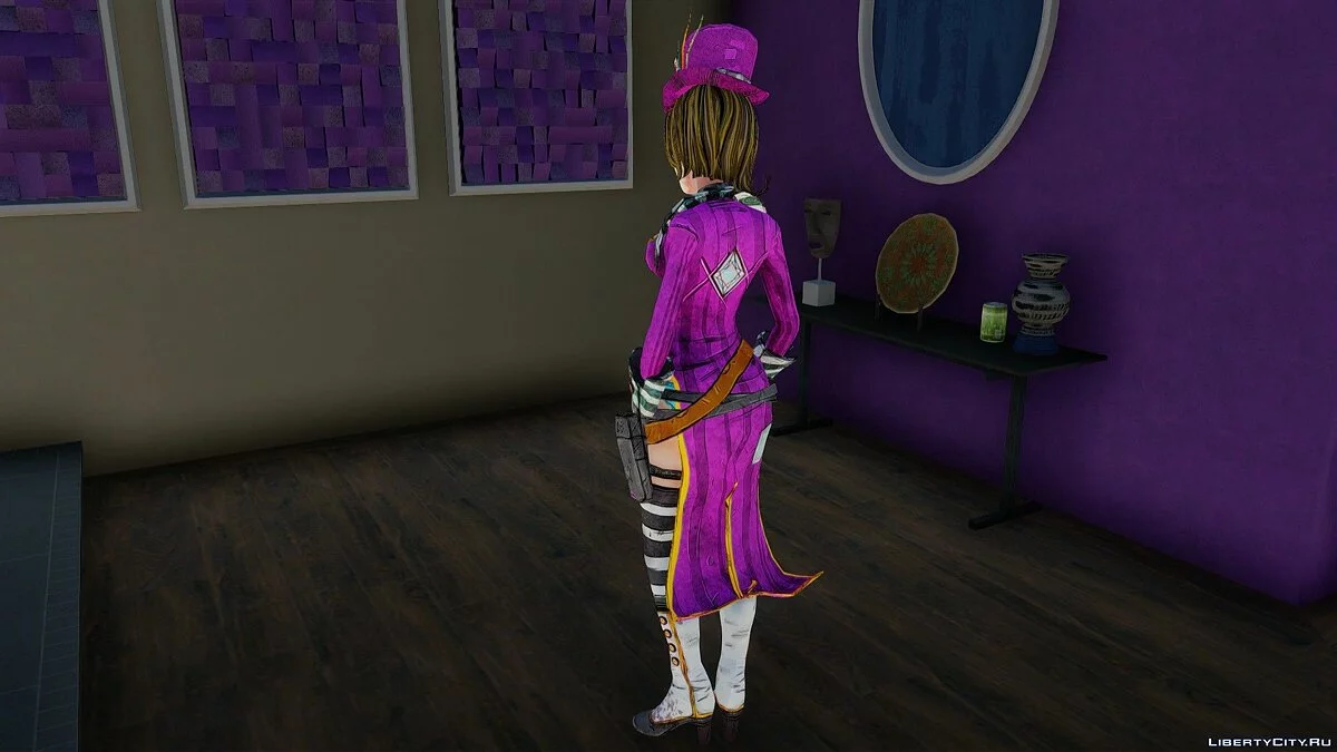 Мокси из Borderlands 2 / GTA San Andreas