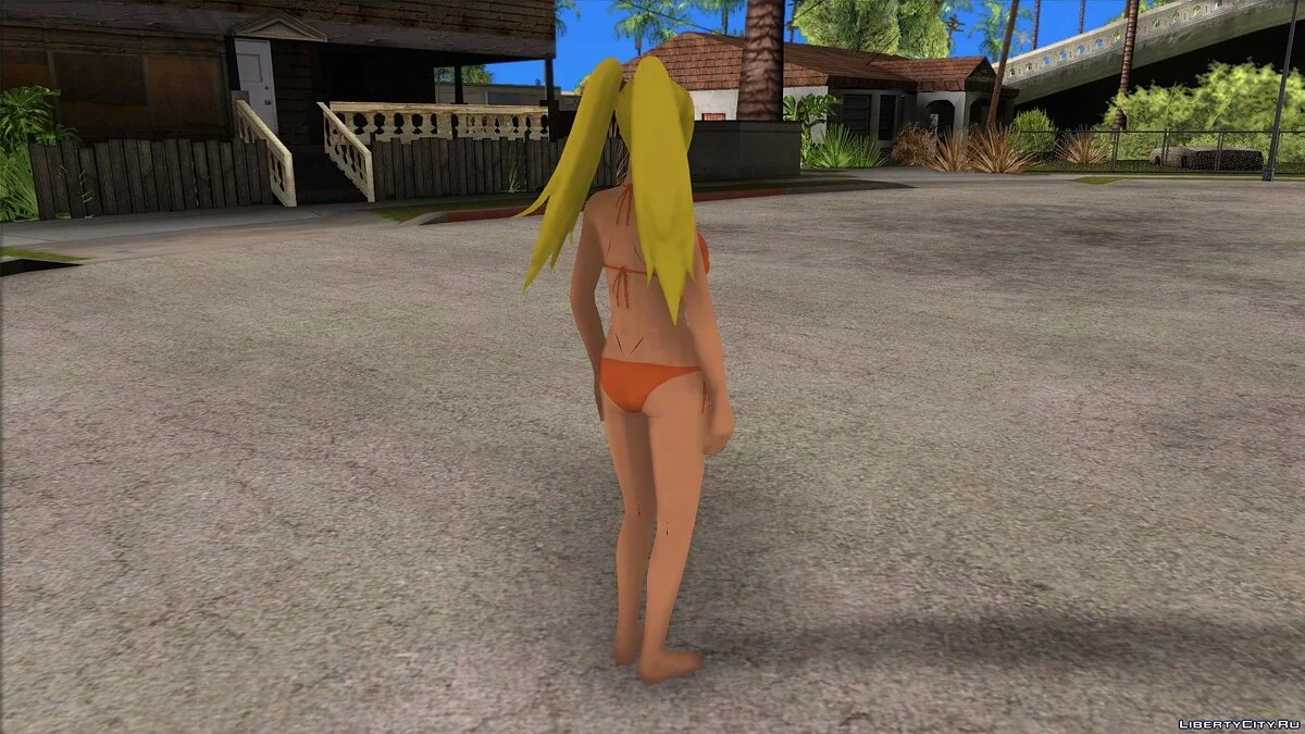 Наруко Узумаки в Бикини / GTA San Andreas