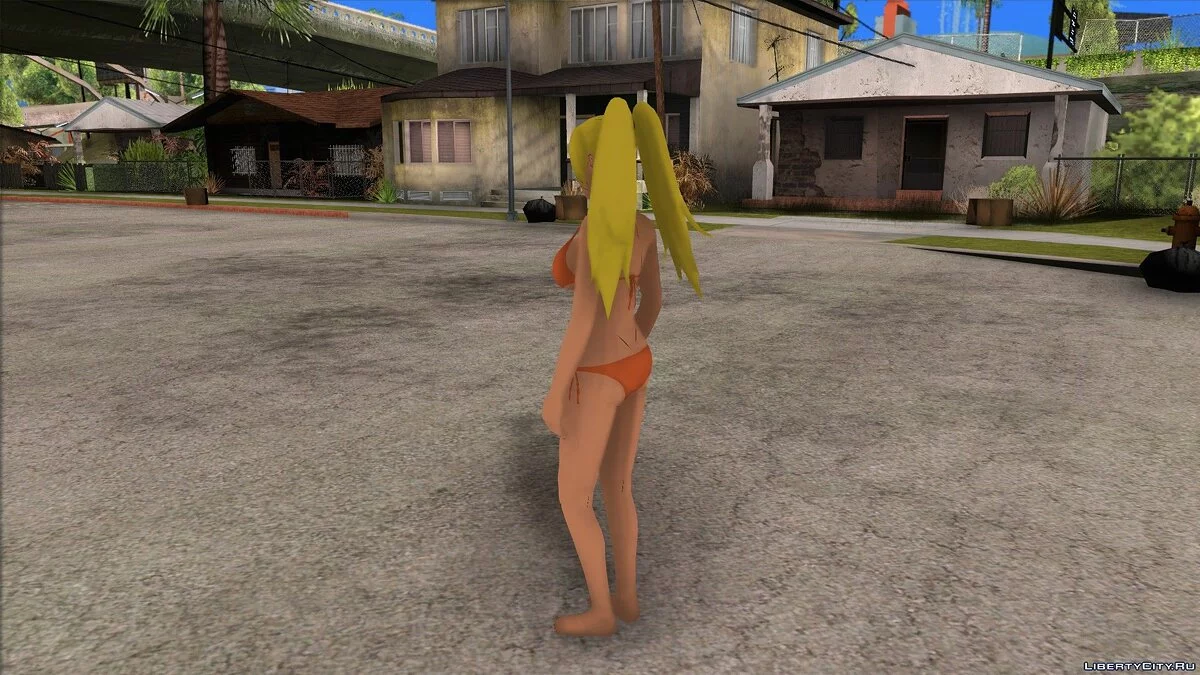 Наруко Узумаки в Бикини / GTA San Andreas