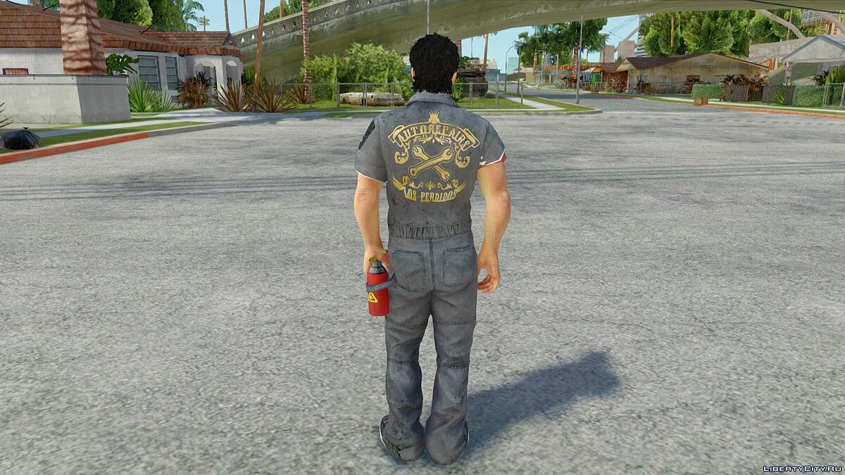 Ник Рамос из Dead Rising / GTA San Andreas