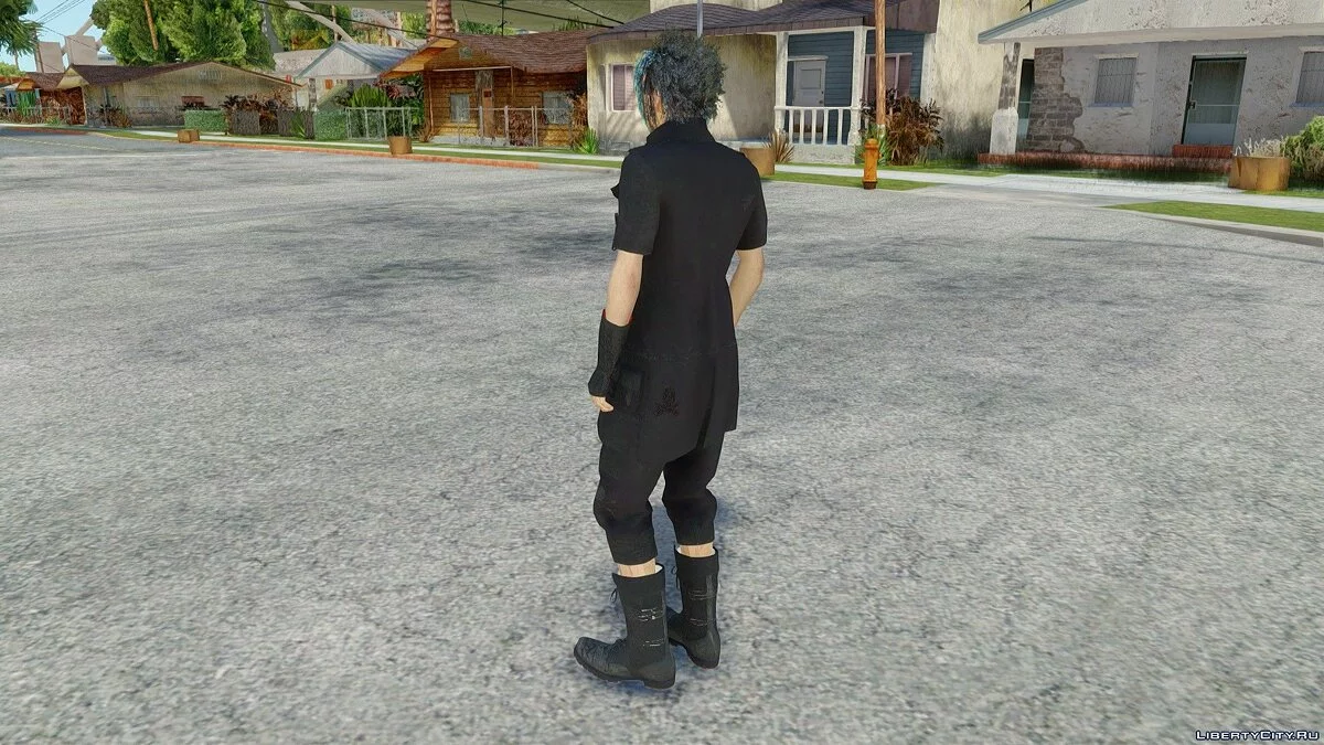 Ноктис Люцис Кэлум из Final Fantasy XV / GTA San Andreas
