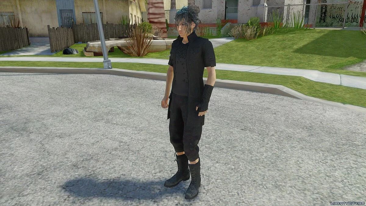 Ноктис Люцис Кэлум из Final Fantasy XV / GTA San Andreas